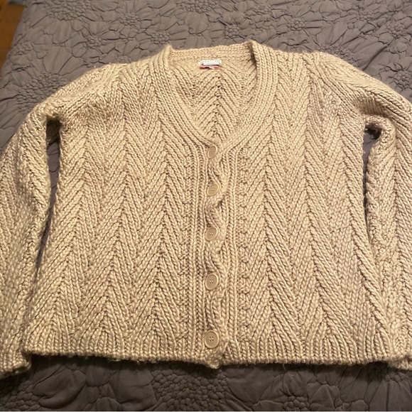 Lutz and Patmos thick wool blend sweater Large - Picture 3 of 6